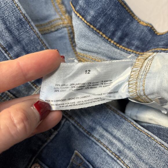 Vintage America Women's 12Bootcut Jean Mid-Rise Stretch Denim Blue Cowgirl Sexy - Picture 5 of 8